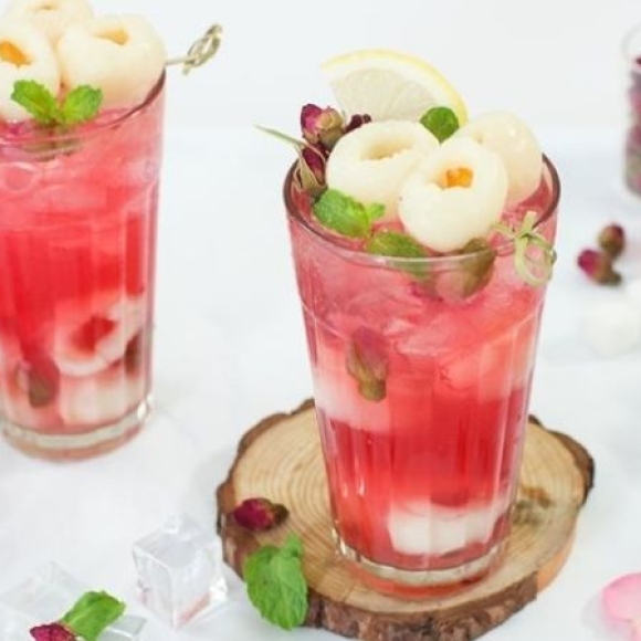 Trà Vải Hồng Cam Vàng